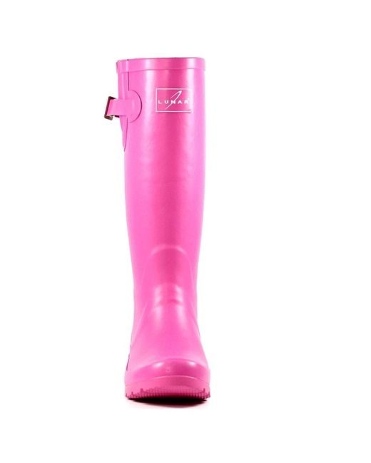 Lunar (GRS) Pink Largo Wellingtons