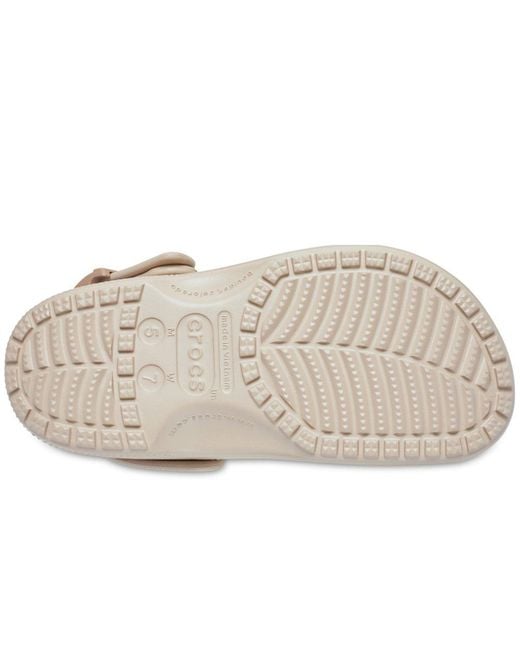 CROCSTM Metallic Classic Buckle Clogs