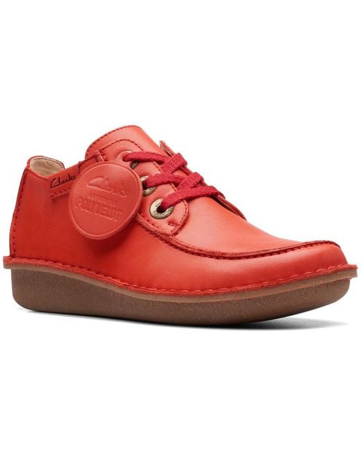 Clarks Funny Dream Shoes in Red | Lyst Australia