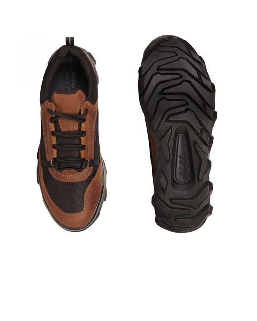 Ecco Brown Mx M Waterproof Trainers for men