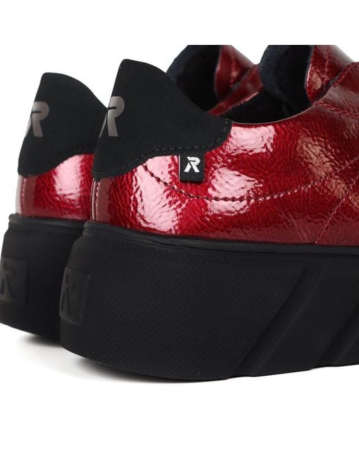 Rieker Red Wand Trainers