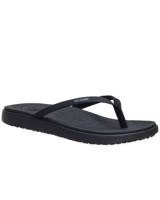 HeyDude Blue Maui Breeze Flip Sandals