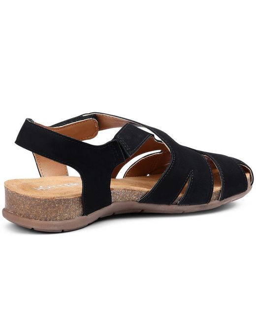 Hotter Blue Carpa Extra Wide Sandals