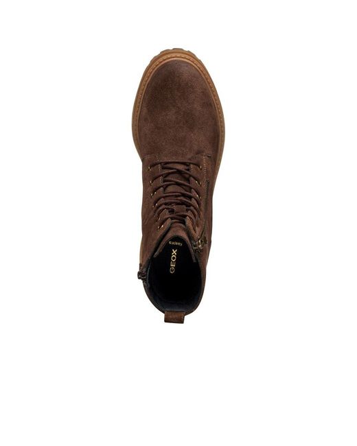 Geox Brown D Iridea F Ankle Boots