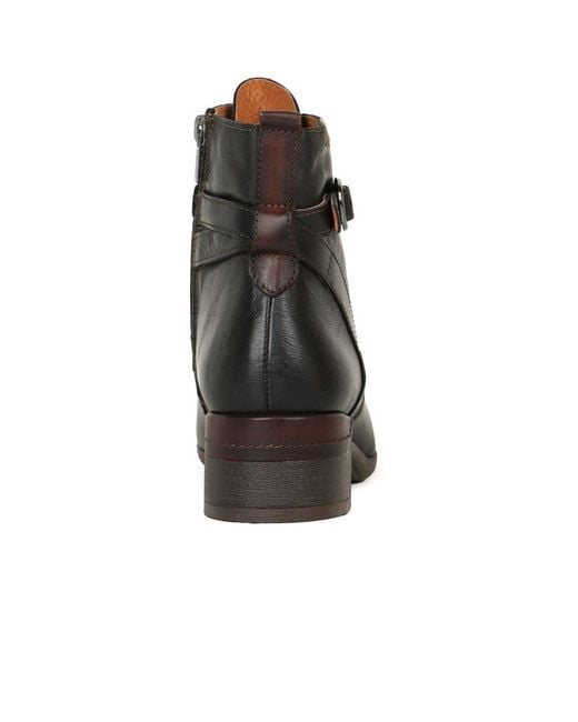 Pikolinos Black Murrey Ankle Boots