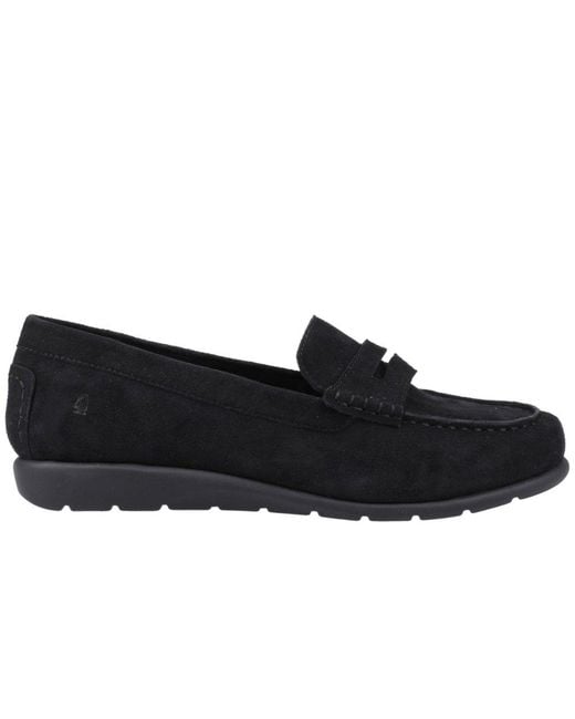 Hush Puppies Brown Shelby Suede Loafers
