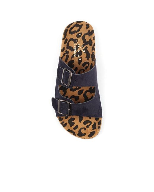Lunar (GRS) Blue Pecan Sandals