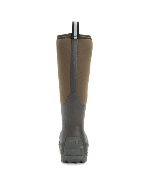 Muck Boot Brown Wetland Hi Wellingtons