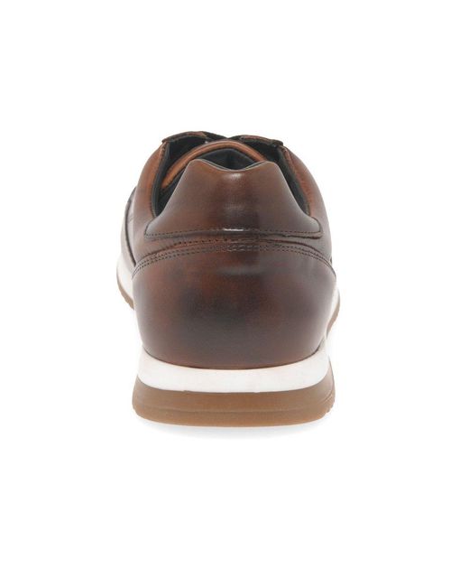 Loake Blue Bannister Trainers for men