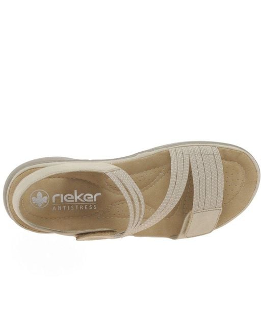 Rieker Blue Locket Sandals