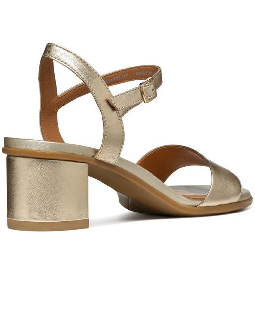 Geox Metallic D Aurely 50 Heeled Sandals