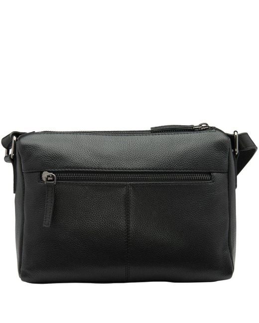 Lotus Black Ida Cross Body Bag