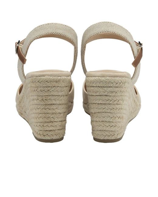 Lotus Metallic Mariah Espadrille Wedges