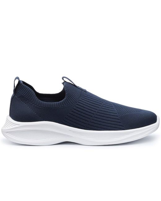 Hotter Blue Motive Trainers