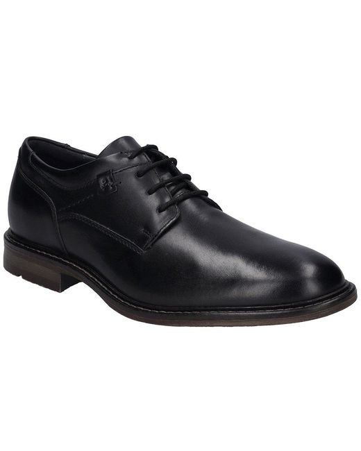 Josef Seibel Black Earl 05 Formal Lace Up Shoes (Schwarz) for men
