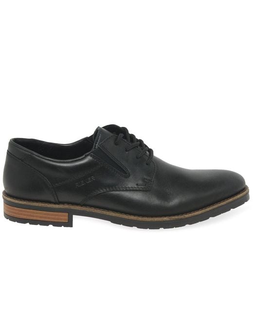 Rieker Brown Turin Shoes for men