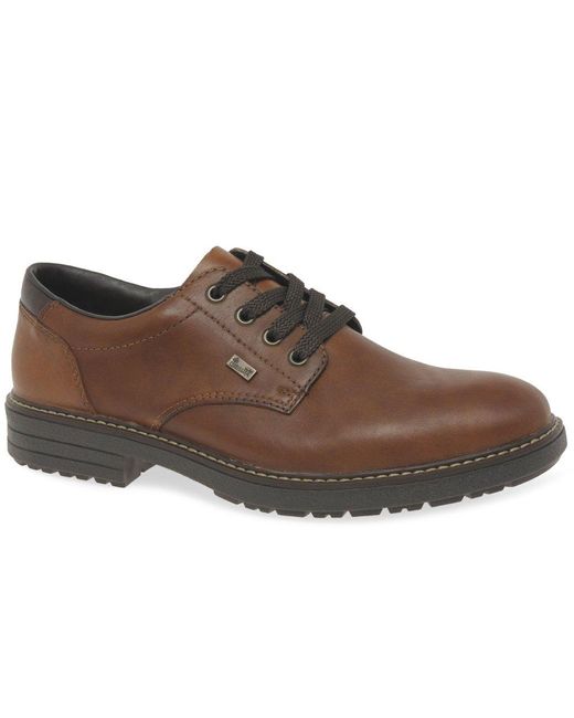 Rieker Brown Appleby Shoes for men