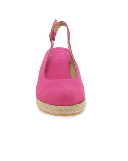 Toni Pons Pink Breman Espadrille Wedge Sandals
