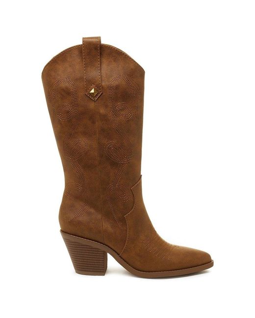 Rocket Dog Brown Feria Knee High Boots