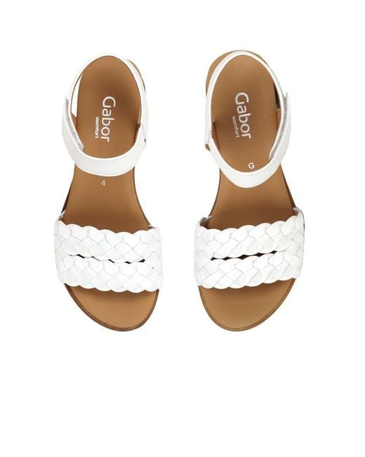 Gabor Metallic Rose Sandals