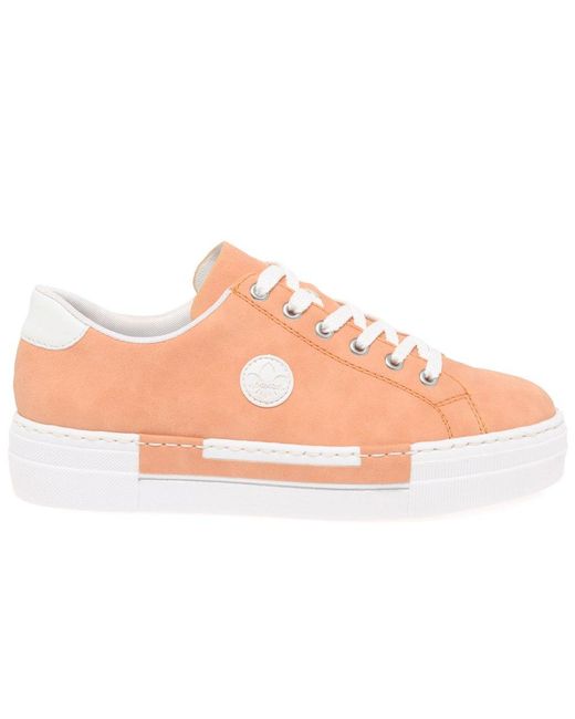 Rieker Pink Enchant Trainers