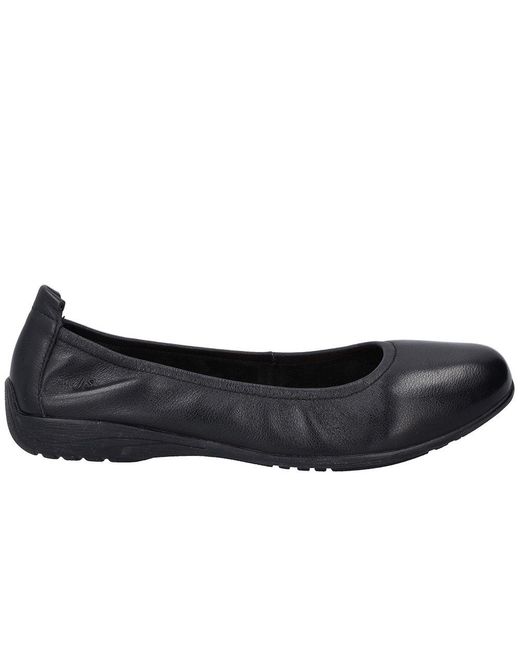 Josef Seibel Black Fenja 01 Ballet Shoes