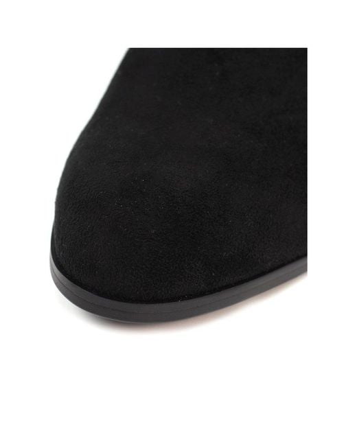 Lunar Black Switch Ankle Boots