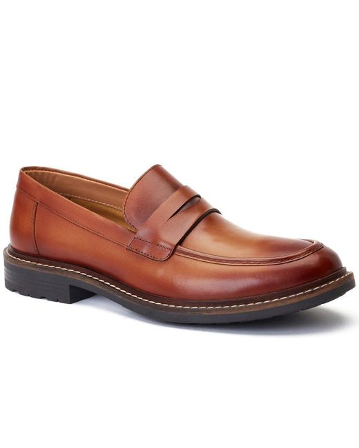 Base London Brown Ivey Loafers for men