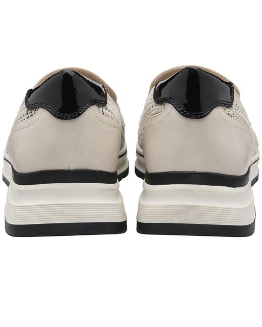 Lotus White Florida Loafers