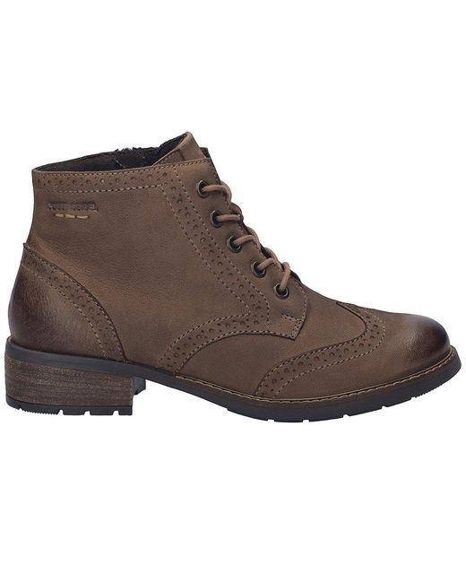 Josef Seibel Brown Kate 11 Ankle Boots
