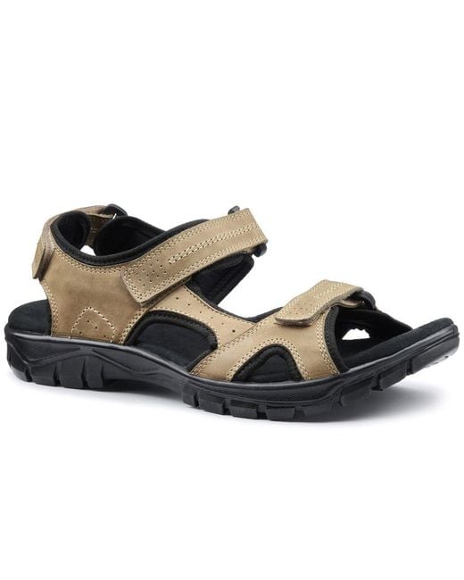 Hotter Blue Lorenzo Sandals for men