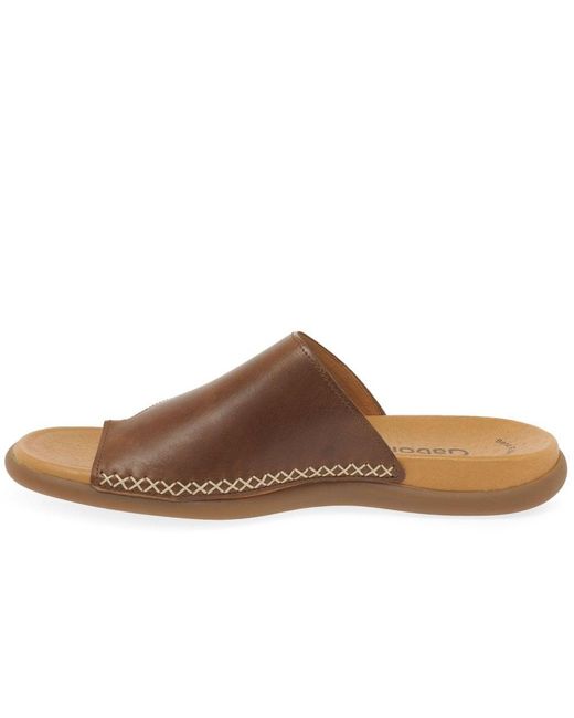 Gabor Brown Lanzarote Sandals