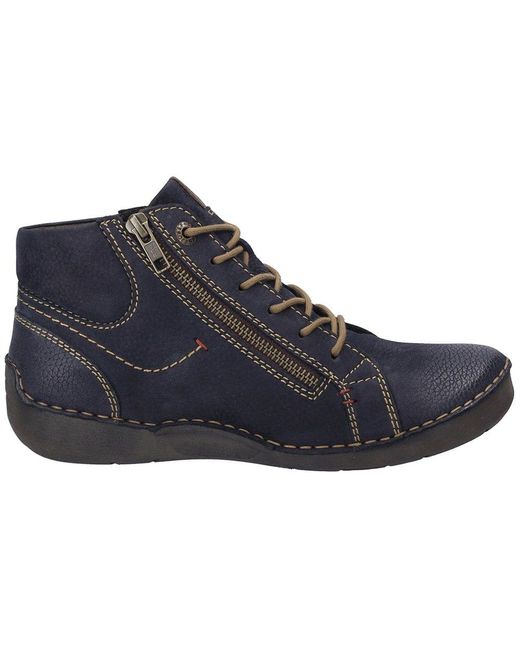 Josef Seibel Blue Fergey 67 Ankle Boots