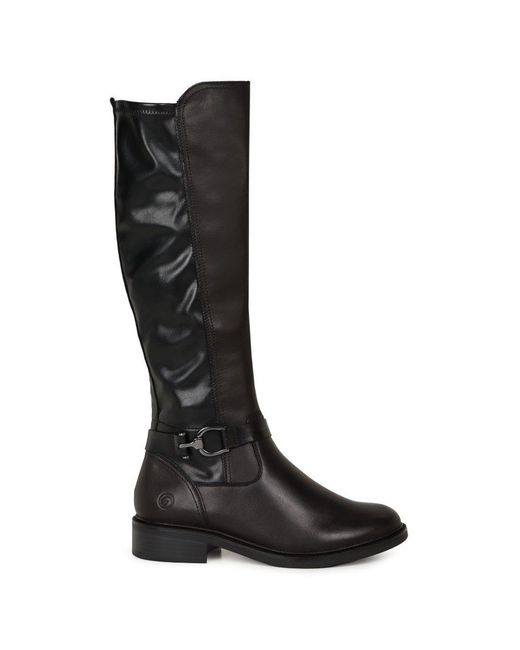 Remonte Black Barby Knee High Boots