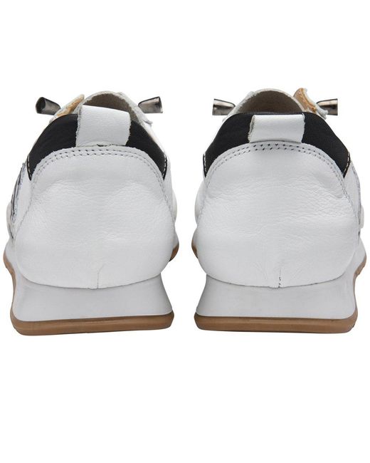 Lotus White Lola Trainers