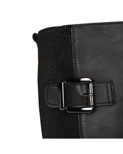 Remonte Black Brave Knee High Boots