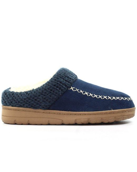 Lunar Blue Albany Boxed Slippers