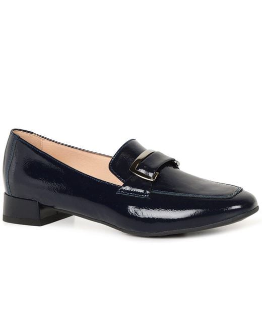 Bioeco Blue Mary Loafers