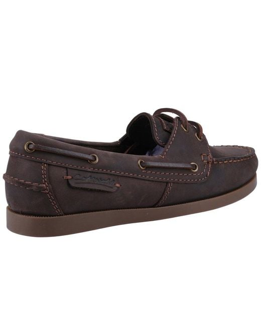 Cotswold Brown Bartrim Boat Shoes for men
