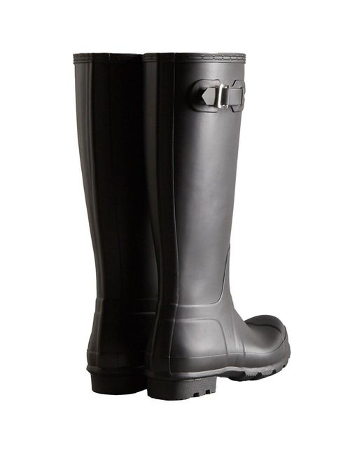 Hunter Black Original Tall Wellingtons for men