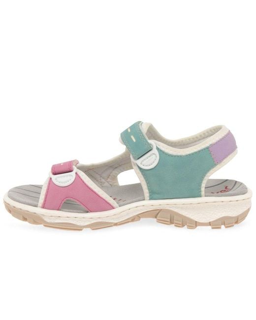 Rieker Blue Lyric Sandals
