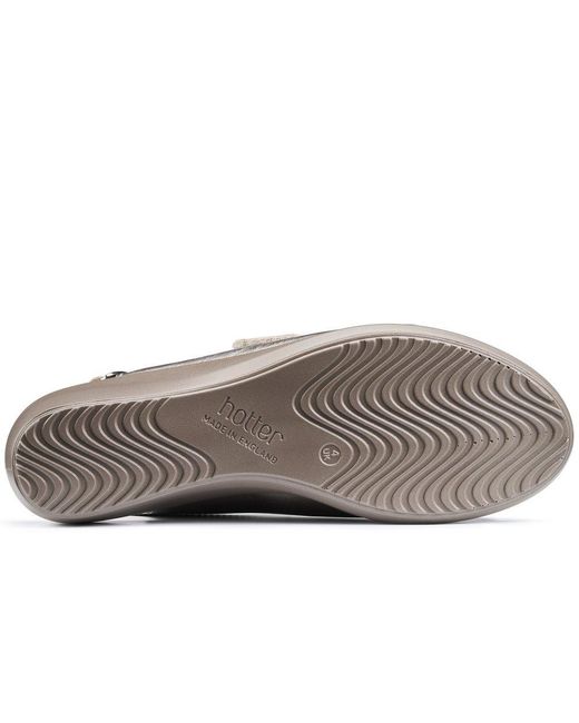 Hotter Gray Easy Ii Sandals