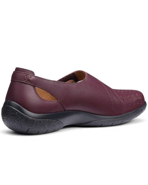 Hotter Purple Daphne Mary Jane Shoes