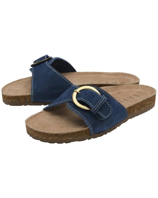 Ravel Blue Salton Slider Sandals