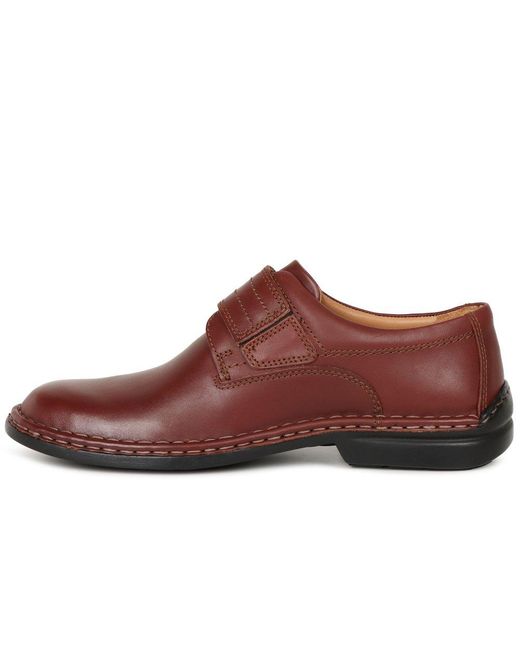 Josef Seibel Red Vigo 14 Riptape Shoes for men