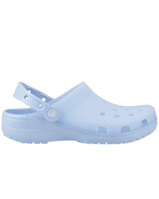 CROCSTM Blue Classic Frosted Clogs