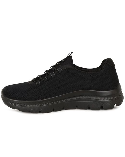 Skechers Black Summits Plus Trainers