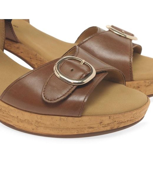 Gabor Brown Fantastica Sandals