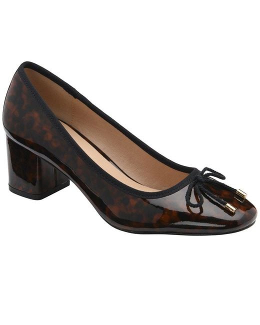 Ravel Black Darton Court Shoes