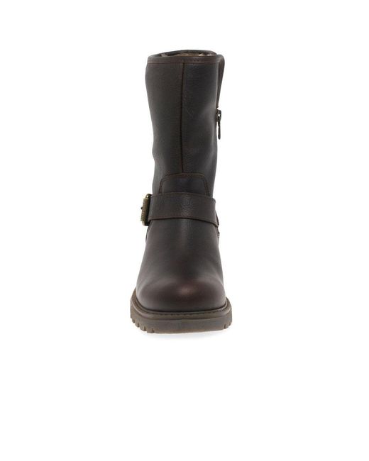 Panama Jack Black Singapur B23 Biker Ankle Boots